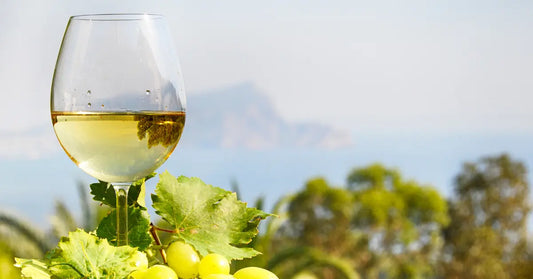 Her ses et billede af vin uden sulfitter