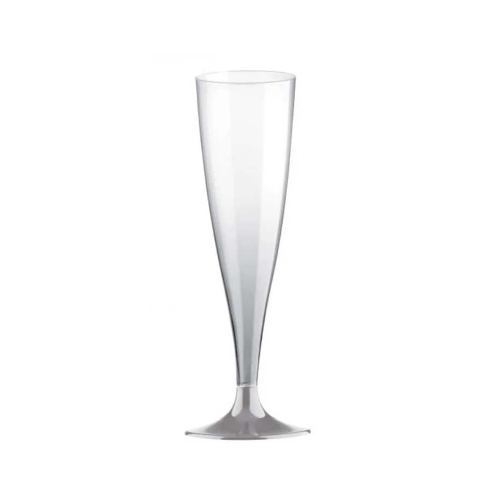 Champagneglas, PS-plast, 10 stk.
